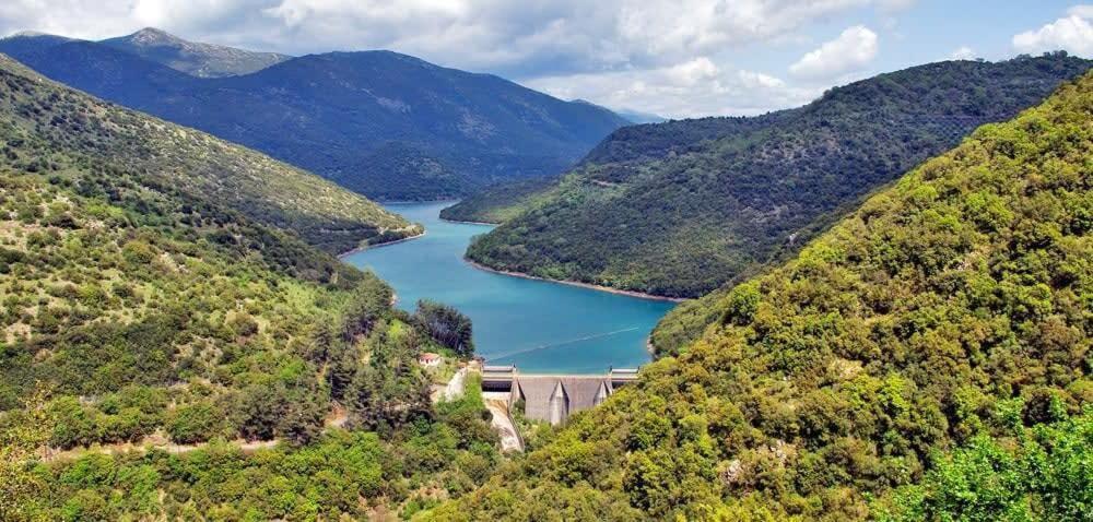 Forest Cosy House - Lagkadia Amazing View Экстерьер фото