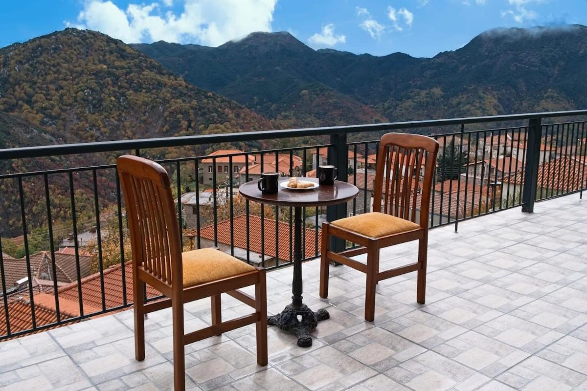 Forest Cosy House - Lagkadia Amazing View Экстерьер фото